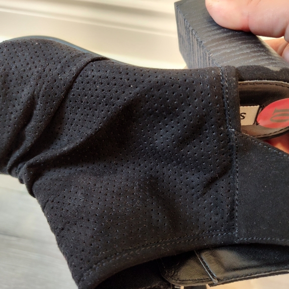 Steve Madden Open-Toe Booties S40 - Picture 4 of 4